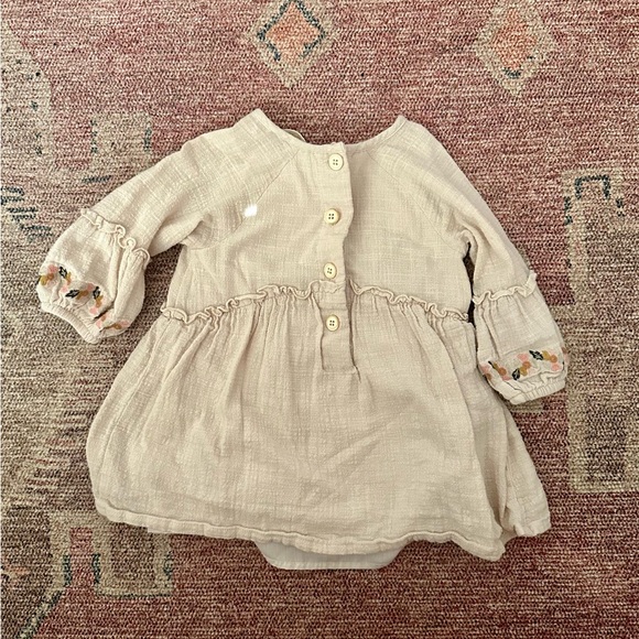 Jessica Simpson Toddler Embroidered Floral Dress boho cottagecore - Picture 5 of 8